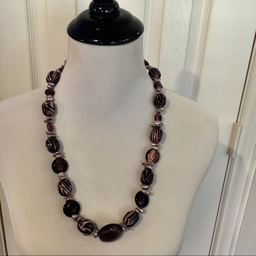 Purple Quartz Necklace Toogle 12” - Picture 6 of 6